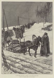 On the Great Post Road in Siberia, a Tea Caravan from China